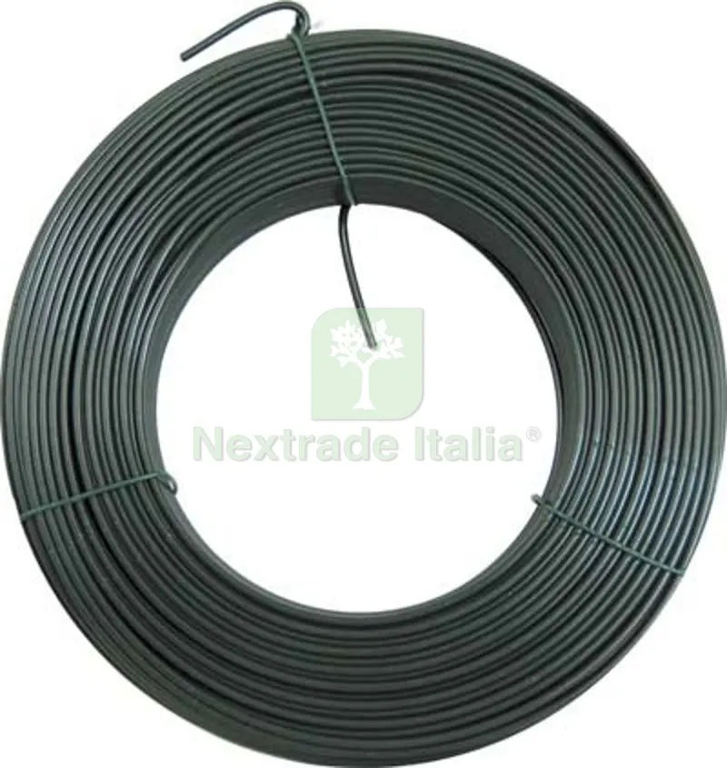 5PZ Filo Plasticato Stars Rotolo L.MT 100 N° 6=MM 0.9/1,3 Ø Mm 0,9x1,3 — Docce e arredo acqua da giardino — rif. FERX.VIR5365034