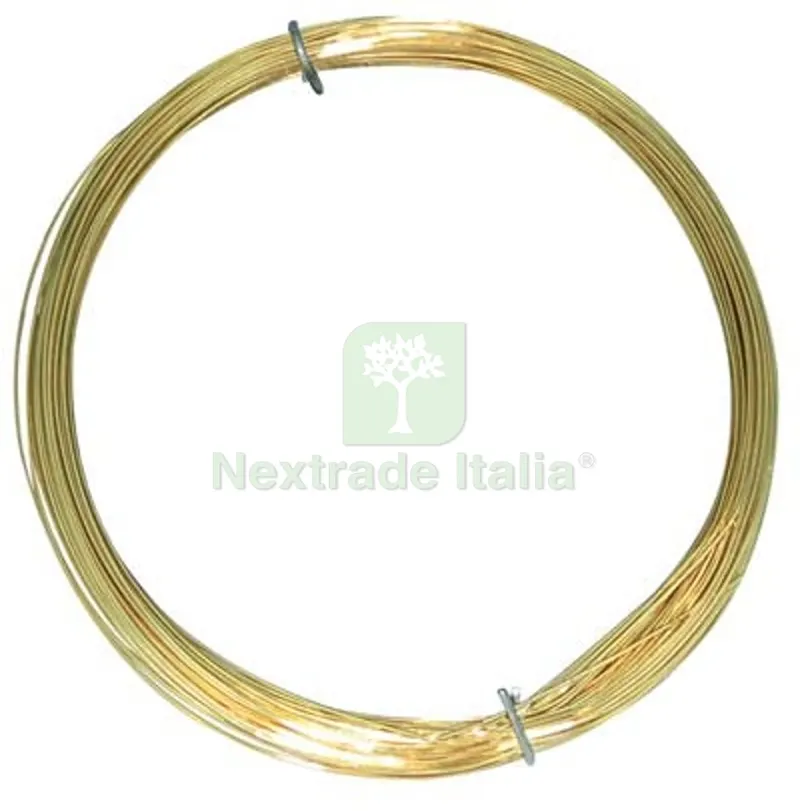 5PZ FILO OTTONE MATASSINA MM 0,6 L.MT 20 CA — Olio miscela e carburanti giardinaggio — rif. FERX.VIR5370606