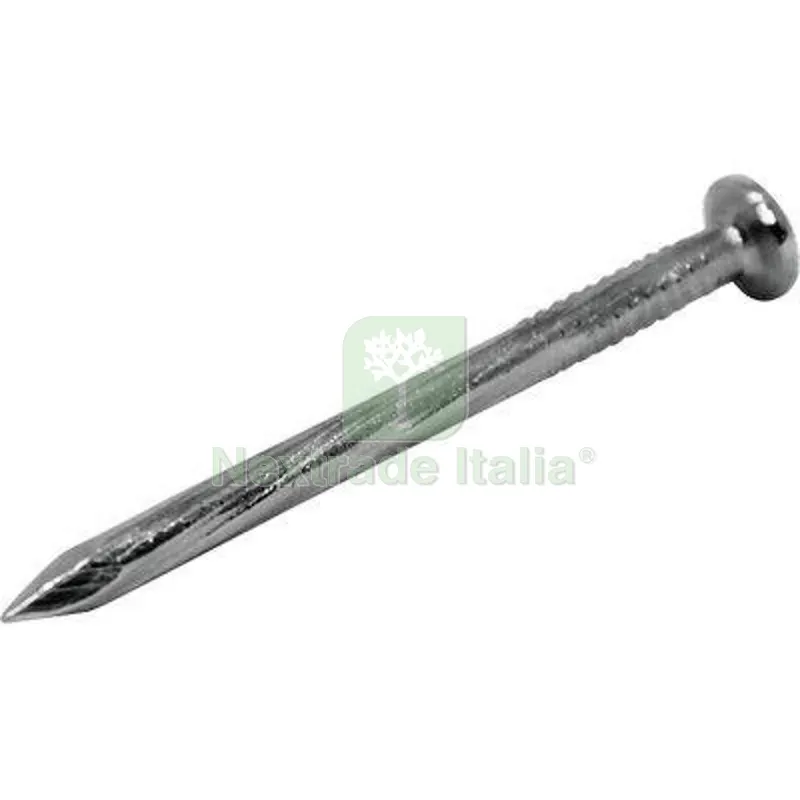 Chiodo Testa Piana Antinfortunistico Cavatorta Temprato Zincato CF=KG 2,5 MM 3,5X60 N°xMM 3,50x60 — Reti e recinzioni — rif. FERX.VIR5550960 Chiodo Testa Piana Antinfortunistico Cavatorta Temprato Zincato CF=KG 2,5 MM 3,5X60 N°xMM 3,50x60 — Reti e recinzioni — rif. FERX.VIR5550960