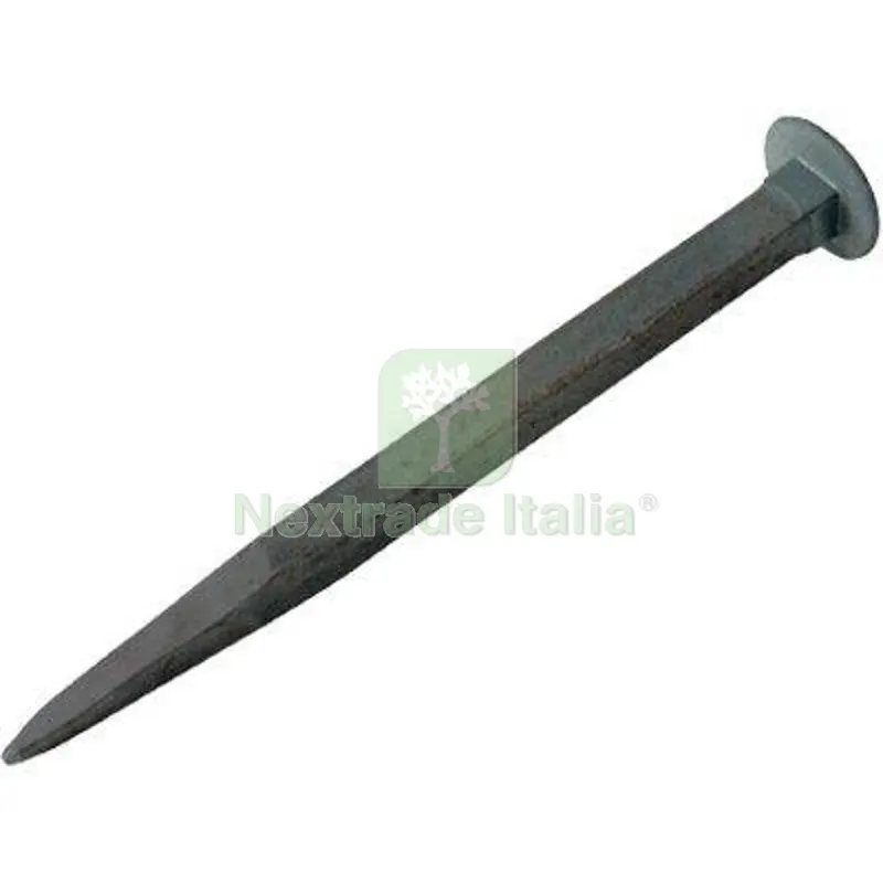 Chiodo Forgiato Gambo Quadro MM 12X250 CF=KG 5 — Chiodi e graffe — rif. FERX.VIR5651627 Chiodo Forgiato Gambo Quadro MM 12X250 CF=KG 5 — Chiodi e graffe — rif. FERX.VIR5651627