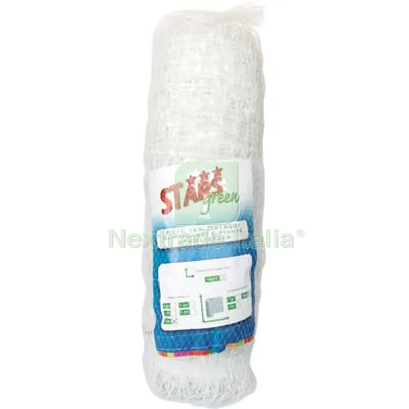 Rete Sostegno Ortaggi Ortoplus Stars PP CM 17X15 ML 1000 H.CM 170 MT 1,7x1000 — Attrezzi da giardino — rif. FERX.VIR5920936