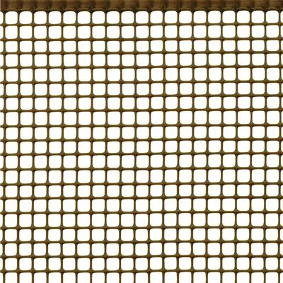 RETE PLASTICA BALCONE QUADRA TENAX HDPE MARRONE MM 10X10 H.CM 100 ML 5 — Accessori recinzione — rif. FERX.VIR5921995