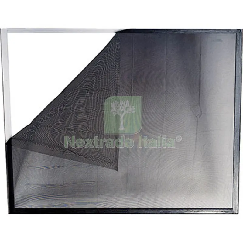 2PZ Zanzariera Finestra a Strappo Ecco IRS Poliestere Nero CM 150 H.CM 300 CM 150x300 Colore Nero — Tende e zanzariere — rif. FERX.VIR5933115 2PZ Zanzariera Finestra a Strappo Ecco IRS Poliestere Nero CM 150 H.CM 300 CM 150x300 Colore Nero — Tende e zanzariere — rif. FERX.VIR5933115