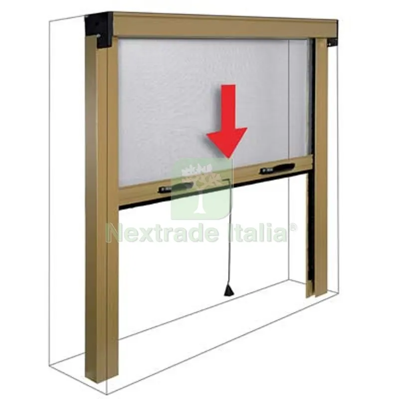 ZANZARIERA KIT FINESTRA SOTTILE IRS MARRONE RAL 8017 FIBRA VETRO/PVC CM 80 H.CM 160 CM 80x160 Colore Marrone — Tende e zanzariere — rif. FERX.VIR5933407 ZANZARIERA KIT FINESTRA SOTTILE IRS MARRONE RAL 8017 FIBRA VETRO/PVC CM 80 H.CM 160 CM 80x160 Colore Marrone — Tende e zanzariere — rif. FERX.VIR5933407