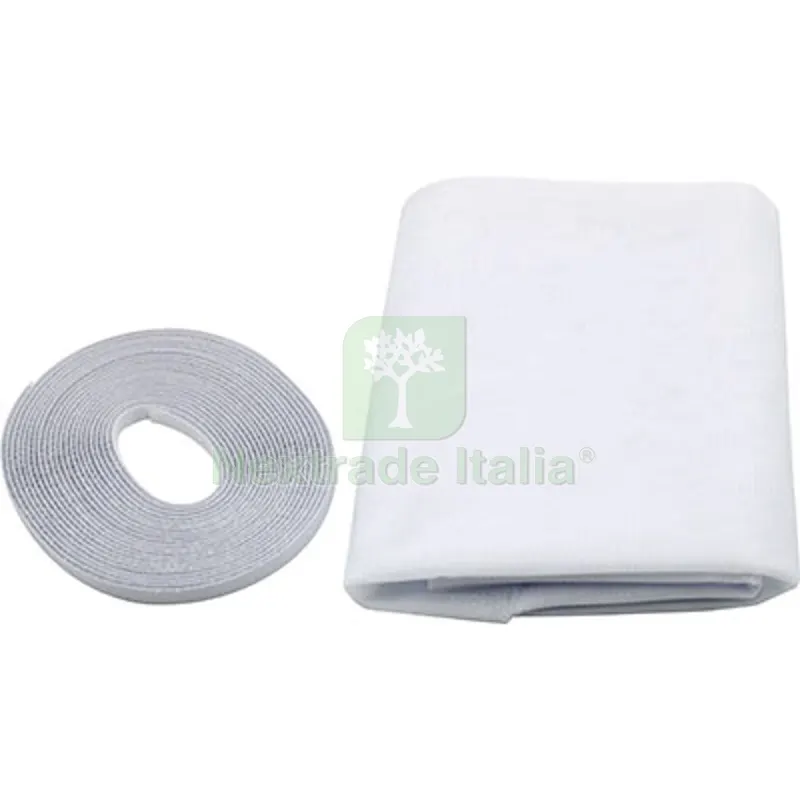 5PZ Zanzariera Finestra a Strappo Effe Poliestere Bianco CM 130 H.CM 150 CM 130x150 Colore Bianco — Tende e zanzariere — rif. FERX.VIR5933361