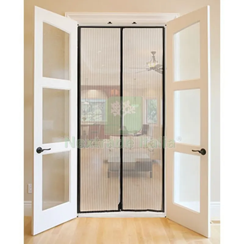 Zanzariera Porta Magnetica Effe Poliestere Grigio Pannelli 2 CM 120 H.CM 250 CM 120x240 Colore Grigio — Tende e zanzariere — rif. FERX.VIR5933371