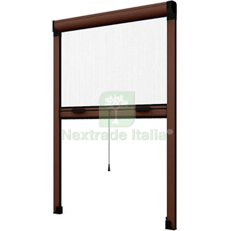 Zanzariera Kit Finestra Effe Marrone RAL 8017 Fibra Vetro/PVC CM 100 H.CM 170 CM 100x170 Colore Marrone — Tende e zanzariere — rif. FERX.VIR5933378 Zanzariera Kit Finestra Effe Marrone RAL 8017 Fibra Vetro/PVC CM 100 H.CM 170 CM 100x170 Colore Marrone — Tende e zanzariere — rif. FERX.VIR5933378