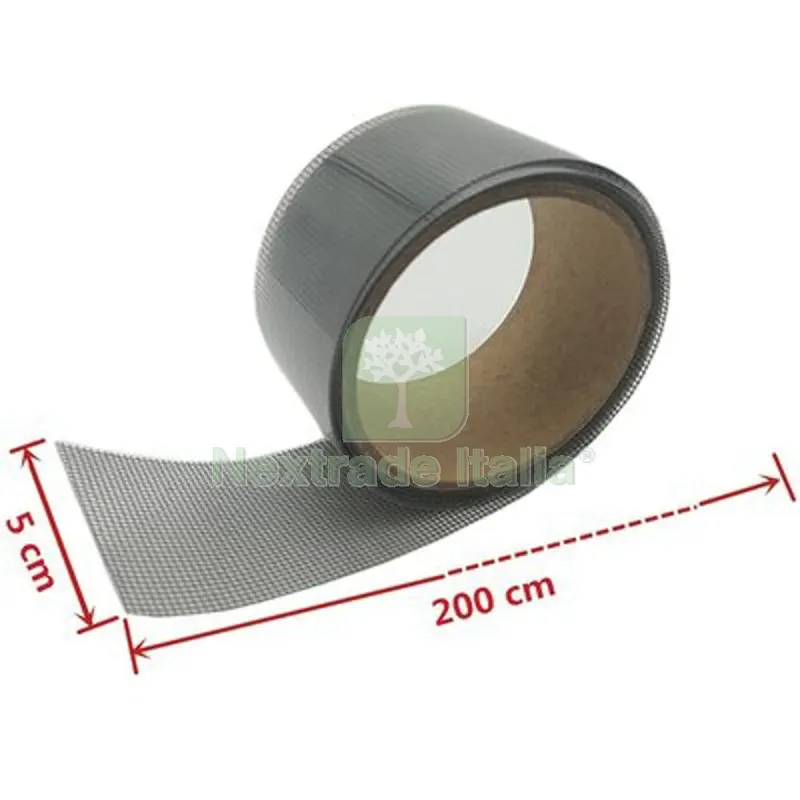 2PZ Nastro Riparatore Rete Zanzariera Fibra Effe Adesivo Grigio MM 50 ML 2 L MT 2 — Tende e zanzariere — rif. FERX.VIR5933383 2PZ Nastro Riparatore Rete Zanzariera Fibra Effe Adesivo Grigio MM 50 ML 2 L MT 2 — Tende e zanzariere — rif. FERX.VIR5933383
