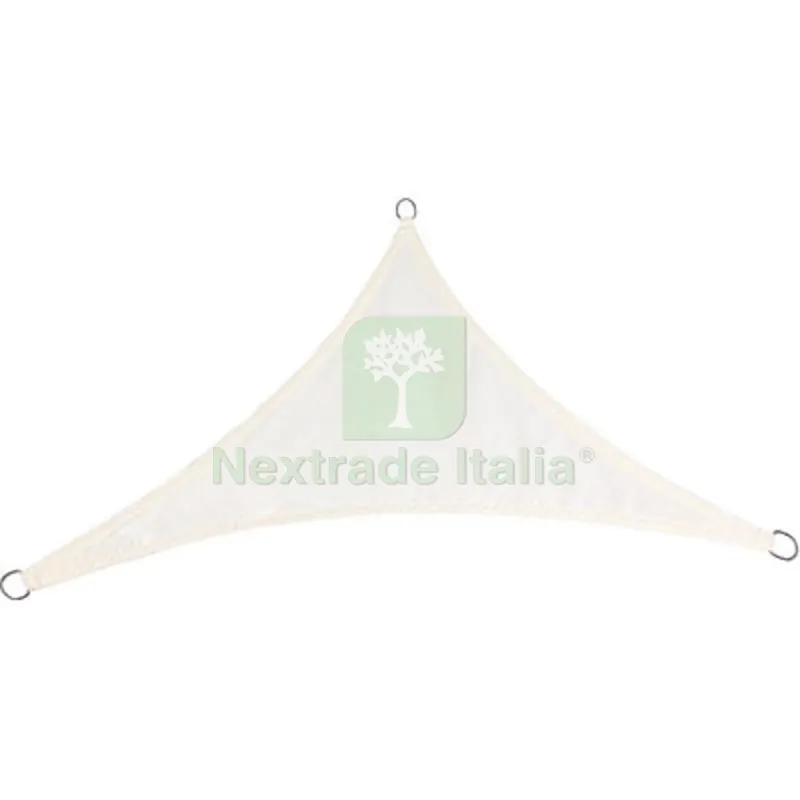 Vela Ombreggiante Luxury Triangolare Stars Poliestere Ecru GR/MQ 180 MT 3,6X3,6X3,6 Colore Ecrù — Tempo libero outdoor — rif. FERX.VIR5953950 Vela Ombreggiante Luxury Triangolare Stars Poliestere Ecru GR/MQ 180 MT 3,6X3,6X3,6 Colore Ecrù — Tempo libero outdoor — rif. FERX.VIR5953950