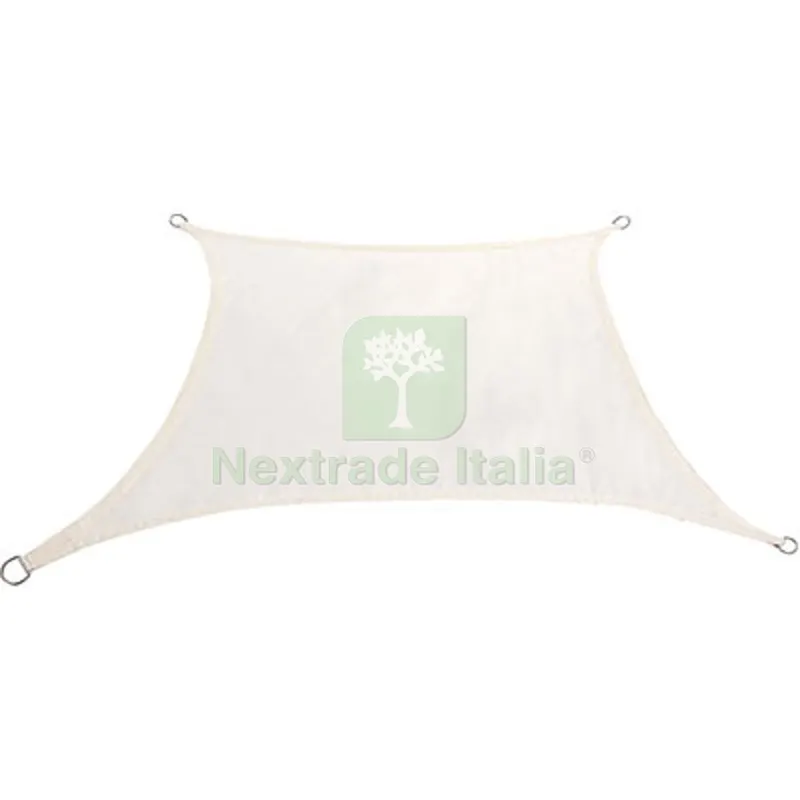 Vela Ombreggiante Luxury Quadra Stars Poliestere Ecru GR/MQ 180 MT 5X5 Colore Ecrù MT 5,0x5,0 — Tempo libero outdoor — rif. FERX.VIR5953951 Vela Ombreggiante Luxury Quadra Stars Poliestere Ecru GR/MQ 180 MT 5X5 Colore Ecrù MT 5,0x5,0 — Tempo libero outdoor — rif. FERX.VIR5953951