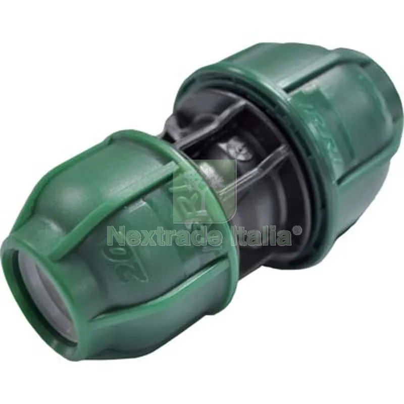 10PZ MANICOTTO A COMPRESSIONE PN10 MM 20X20 — Tubi e raccordi — rif. FERX.VIR6051017 10PZ MANICOTTO A COMPRESSIONE PN10 MM 20X20 — Tubi e raccordi — rif. FERX.VIR6051017
