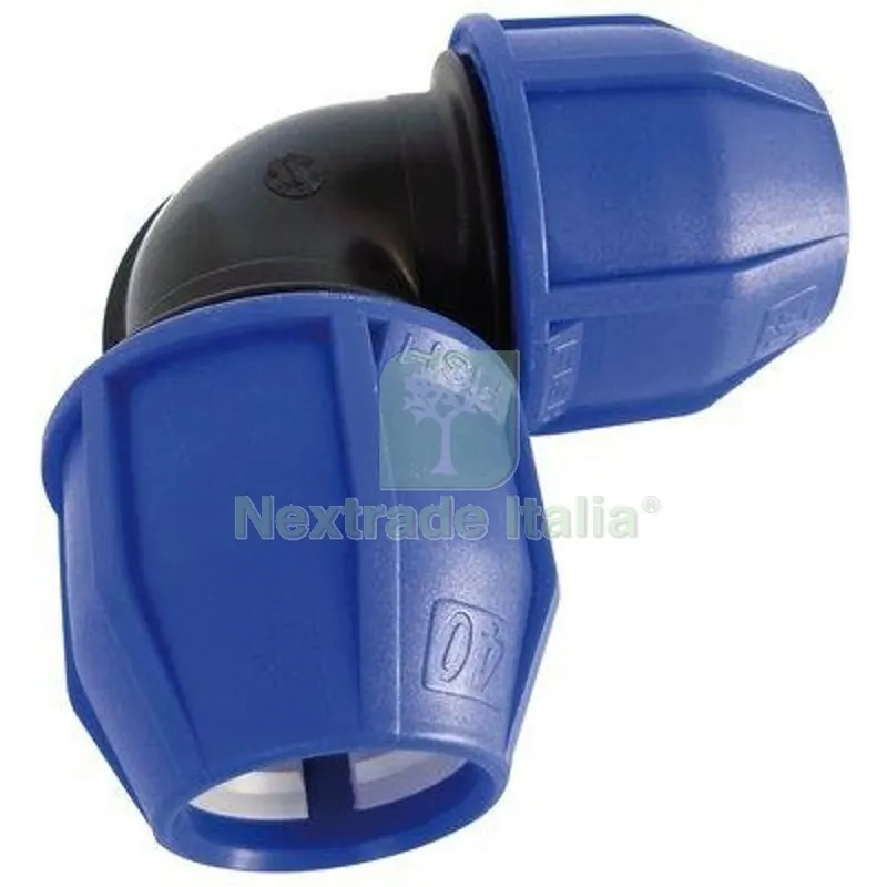 5PZ Gomito a Compressione PN16 MM 40X40 — Tubi e raccordi — rif. FERX.VIR6051340