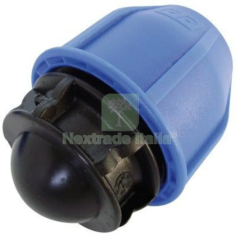 2PZ TAPPO A COMPRESSIONE PN16 MM 50 — Irrigazione — rif. FERX.VIR6052150