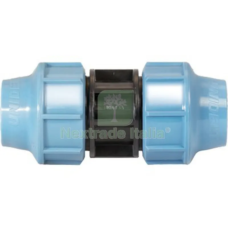 5PZ MANICOTTO A COMPRESSIONE PN16 UNIDELTA MM 16X16 — Tubi e raccordi — rif. FERX.VIR6052500 5PZ MANICOTTO A COMPRESSIONE PN16 UNIDELTA MM 16X16 — Tubi e raccordi — rif. FERX.VIR6052500