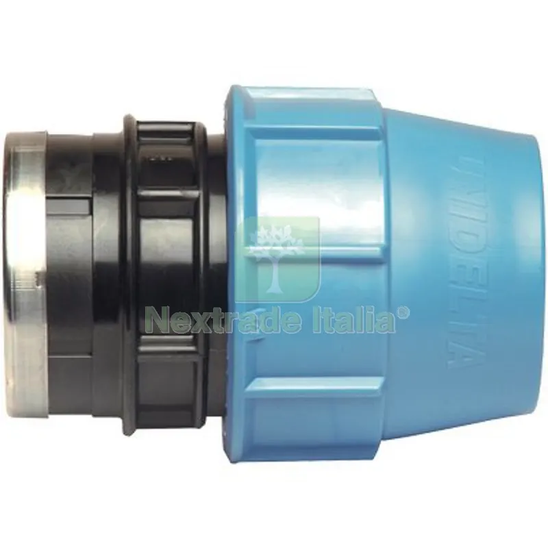 3PZ MANICOTTO A COMPRESSIONE FIL FEMMINA PN16 UNIDELTA MM 50X1"1/2F — Tubi e raccordi — rif. FERX.VIR6052564 3PZ MANICOTTO A COMPRESSIONE FIL FEMMINA PN16 UNIDELTA MM 50X1"1/2F — Tubi e raccordi — rif. FERX.VIR6052564
