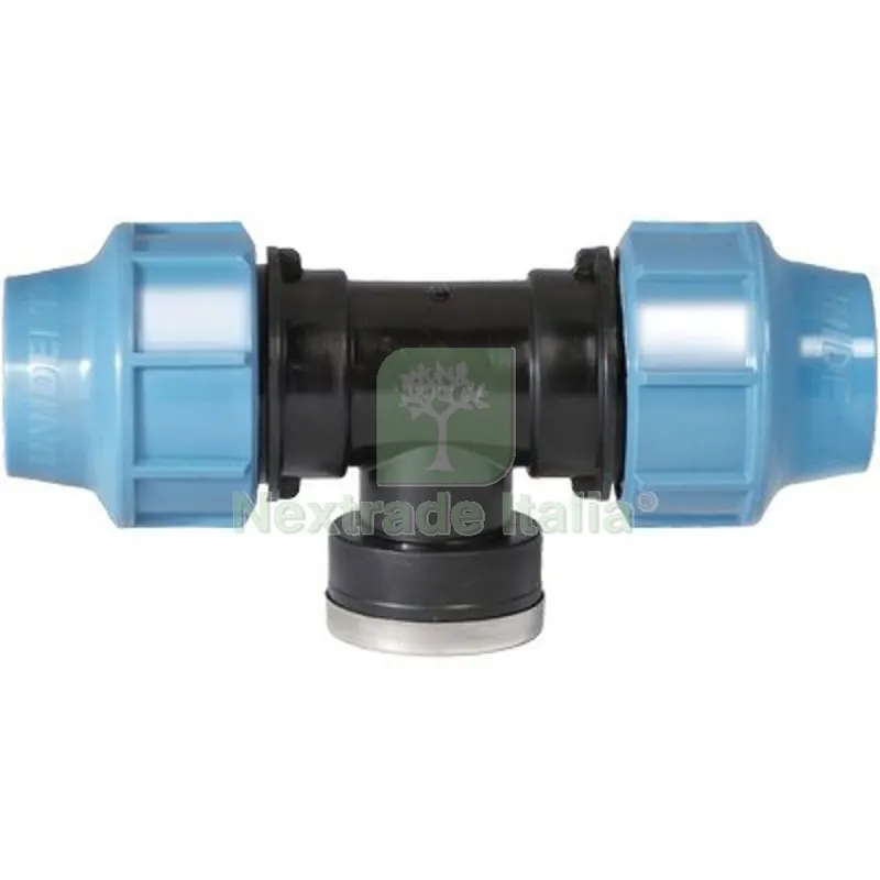5PZ TEE A COMPRESSIONE FILETTO FEMMINA PN16 UNIDELTA MM 16X3/4F — Irrigazione — rif. FERX.VIR6052642 5PZ TEE A COMPRESSIONE FILETTO FEMMINA PN16 UNIDELTA MM 16X3/4F — Irrigazione — rif. FERX.VIR6052642