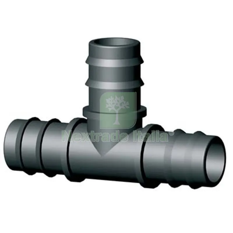 100PZ TEE PORTAGOMMA PN IRRITEC MM 20X20X20 — Tubi e raccordi — rif. FERX.VIR6060620 100PZ TEE PORTAGOMMA PN IRRITEC MM 20X20X20 — Tubi e raccordi — rif. FERX.VIR6060620