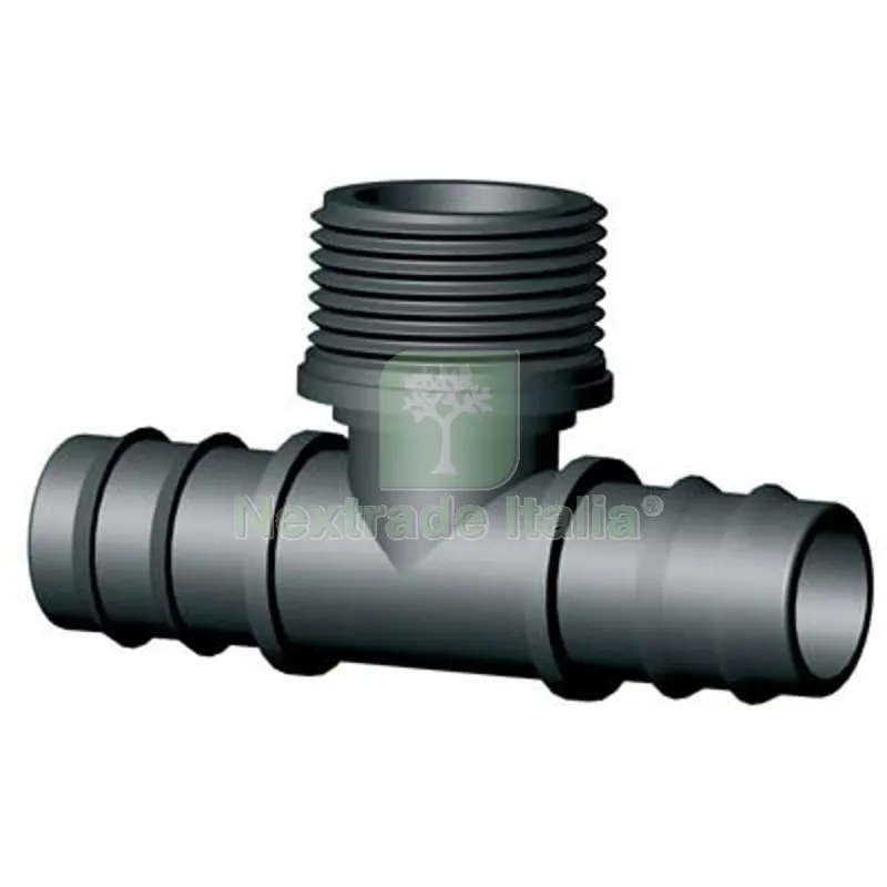 100PZ TEE PORTAGOMMA PN FILETTO MASCHIO IRRITEC MM 20X20X1/2M DIAMETRO MMXPOLLICI 20x1/2" — Tubi e raccordi — rif. FERX.VIR6060818 100PZ TEE PORTAGOMMA PN FILETTO MASCHIO IRRITEC MM 20X20X1/2M DIAMETRO MMXPOLLICI 20x1/2" — Tubi e raccordi — rif. FERX.VIR6060818