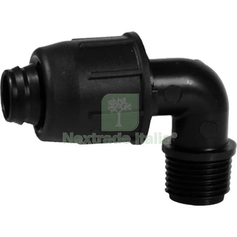 10PZ GOMITO A COMPRESSIONE FILETTO MASCHIO PN4 MM 16X1/2M — Tubi e raccordi — rif. FERX.VIR6064363