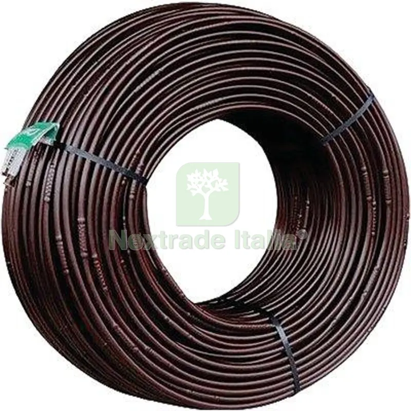 TUBO GOCCIOLANTE FORI 3 PN MARRONE LT/H 2 MM 16 PASSO CM 30 MT 100 CA L MT 25 — Tubi e raccordi — rif. FERX.VIR6066374 TUBO GOCCIOLANTE FORI 3 PN MARRONE LT/H 2 MM 16 PASSO CM 30 MT 100 CA L MT 25 — Tubi e raccordi — rif. FERX.VIR6066374