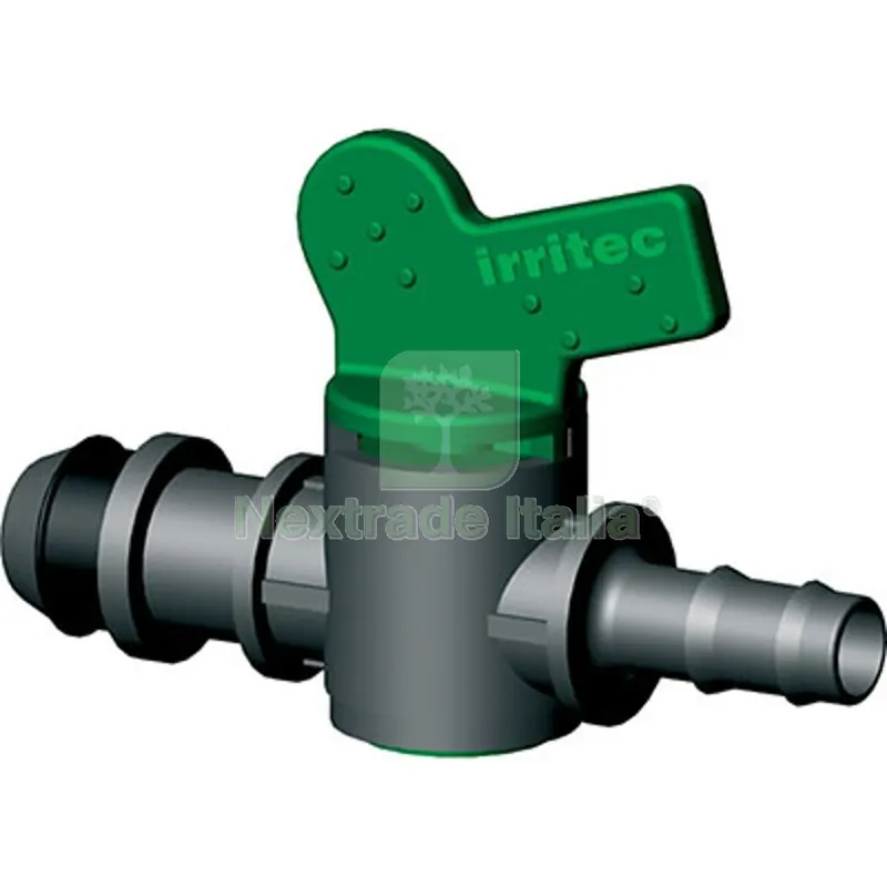 50PZ VALVOLA DERIVAZ PORTAGOMMA PN MICROTUBO IRRITEC MM 16 Ø Mm 16x12 — Tubi e raccordi — rif. FERX.VIR6080206
