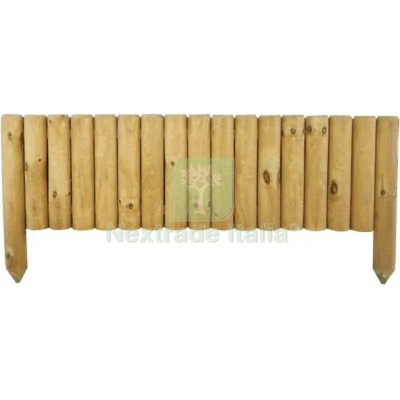 5PZ BORDURA AIUOLA PREMIUM LEGNO EURO PINO IMPREGNATO CM 100 H.CM 15/30 CM 100x15/30 — Recinzioni in legno — rif. FERX.VIR6107576