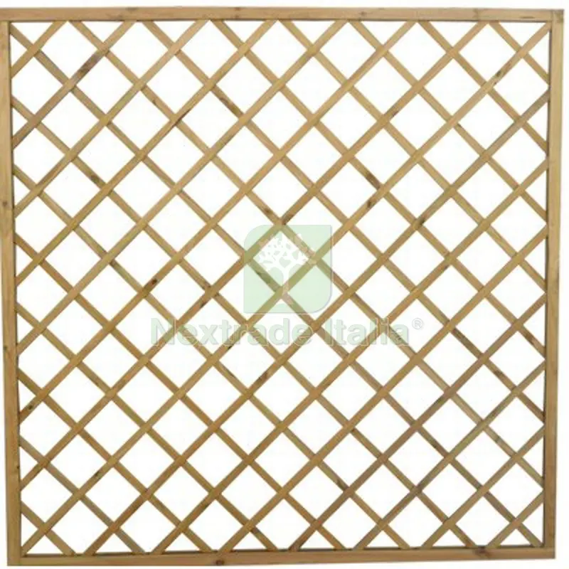 Pannello Grigliato Legno Euro Pino Impregnato Cornice MM 45X30 CM 180X180 — Griglie e grigliati — rif. FERX.VIR6107595 Pannello Grigliato Legno Euro Pino Impregnato Cornice MM 45X30 CM 180X180 — Griglie e grigliati — rif. FERX.VIR6107595
