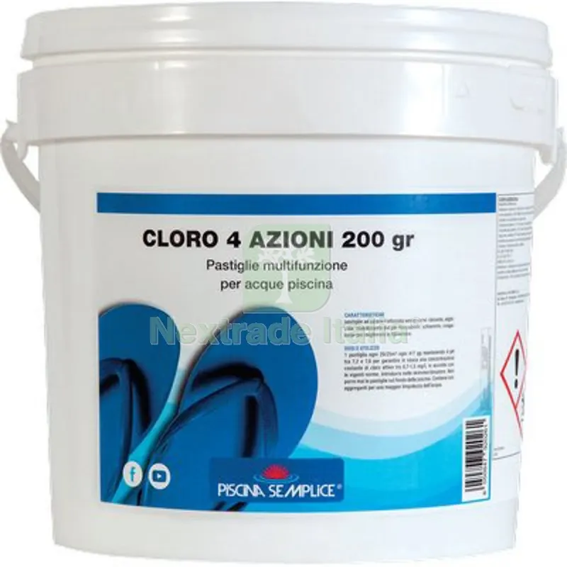 Multiazione x Piscina Pastiglie Lapi KG 5=25XGR 200 KG 5=25xGr.f200 — Tempo libero outdoor — rif. FERX.VIR6110323 Multiazione x Piscina Pastiglie Lapi KG 5=25XGR 200 KG 5=25xGr.f200 — Tempo libero outdoor — rif. FERX.VIR6110323