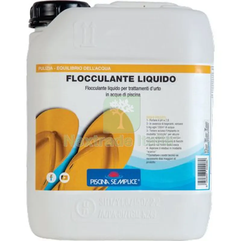 Flocculante x Piscina Lapi Liquido LT 5 — Trattamento acqua piscina — rif. FERX.VIR6110343 Flocculante x Piscina Lapi Liquido LT 5 — Trattamento acqua piscina — rif. FERX.VIR6110343
