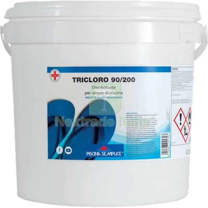 Tricloro x Piscina Pastiglie Lapi KG 10=50XGR 200 KG 10=10xGr.200 — Trattamento acqua piscina — rif. FERX.VIR6110357 Tricloro x Piscina Pastiglie Lapi KG 10=50XGR 200 KG 10=10xGr.200 — Trattamento acqua piscina — rif. FERX.VIR6110357