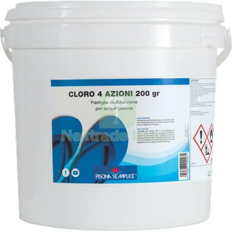 Multiazione x Piscina Pastiglie Lapi KG 10=50XGR 200 KG 10=50xGr.200 — Tempo libero outdoor — rif. FERX.VIR6110381 Multiazione x Piscina Pastiglie Lapi KG 10=50XGR 200 KG 10=50xGr.200 — Tempo libero outdoor — rif. FERX.VIR6110381