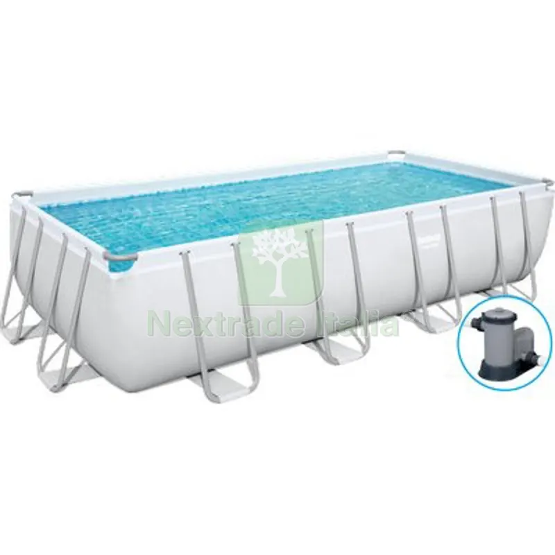 Piscina Power Steel 56465 Bestway Filtro LT/H 5.678 CM 549X274 H.CM 122 CM 549x274x122 — Tempo libero outdoor — rif. FERX.VIR6110740