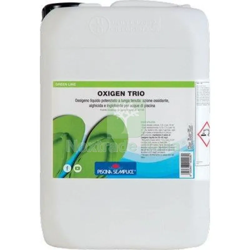 Ossigeno Attivo Trio x Piscina Lapi Liquido KG 10 — Tempo libero outdoor — rif. FERX.VIR6110809 Ossigeno Attivo Trio x Piscina Lapi Liquido KG 10 — Tempo libero outdoor — rif. FERX.VIR6110809