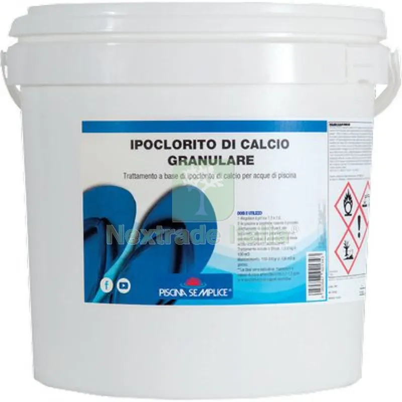 Ipoclorito di Calcio x Piscina Granulare Lapi KG 10 — Tempo libero outdoor — rif. FERX.VIR6110812 Ipoclorito di Calcio x Piscina Granulare Lapi KG 10 — Tempo libero outdoor — rif. FERX.VIR6110812
