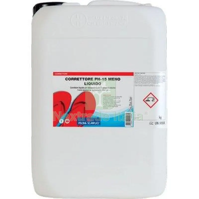 Regolatore PH Meno 15% x Piscina Lapi Liquido LT 25 — Tempo libero outdoor — rif. FERX.VIR6110815 Regolatore PH Meno 15% x Piscina Lapi Liquido LT 25 — Tempo libero outdoor — rif. FERX.VIR6110815