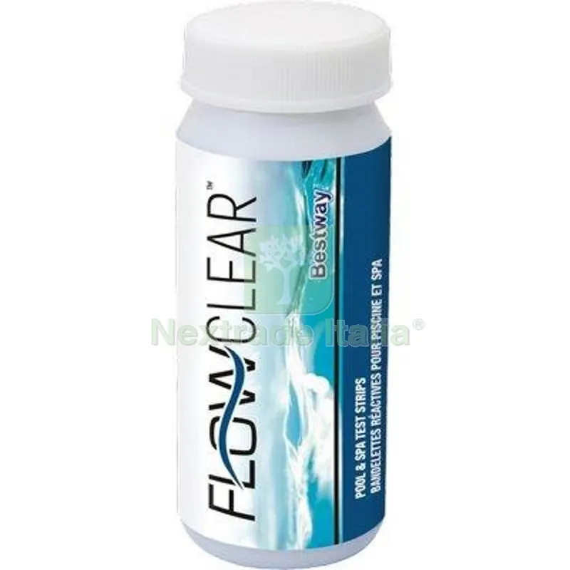 Test Analisi PH + Cloro + Alcalinita 58142 Bestway a Strisce CF=PZ 50 — Tempo libero outdoor — rif. FERX.VIR6110865 Test Analisi PH + Cloro + Alcalinita 58142 Bestway a Strisce CF=PZ 50 — Tempo libero outdoor — rif. FERX.VIR6110865