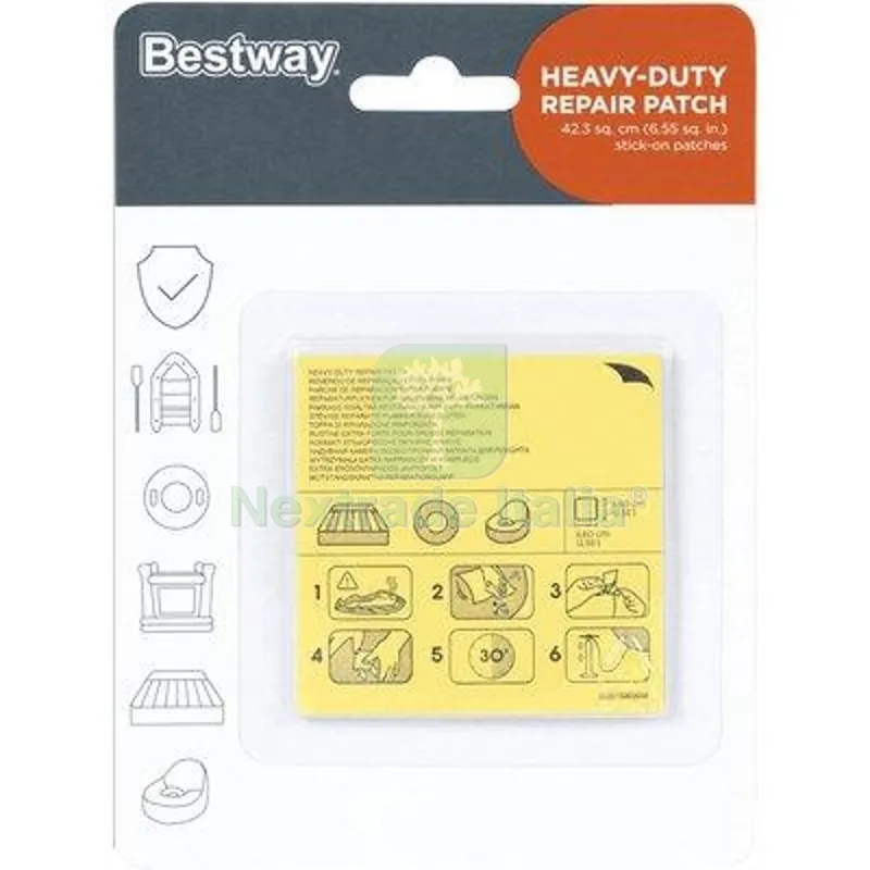 Toppe Piscina Rinforzate 62068 Bestway NR 10XCMQ 42,3 — Tempo libero outdoor — rif. FERX.VIR6110868