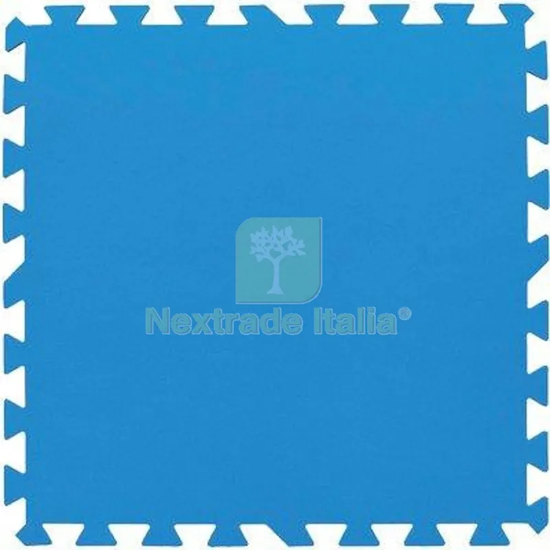 Tappeto Piscina 58220 Bestway Blu CM 50X50 H.MM 4 CF=PZ 9 Colore Blu — Piscine e strutture — rif. FERX.VIR6110945