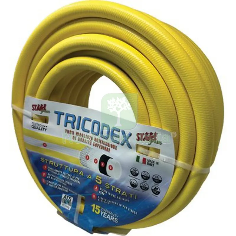 Tubo Irrigazione Magliato Tricodex Stars MM 15 5/8 MT 15 Diametro Pollici 5/8" — Irrigazione — rif. FERX.VIR6119104
