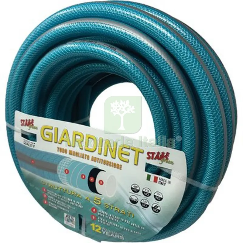 Tubo Irrigazione Magliato Giardinet Stars MM 25 1" MT 50 Diametro Pollici 1" — Irrigazione — rif. FERX.VIR6119210 Tubo Irrigazione Magliato Giardinet Stars MM 25 1" MT 50 Diametro Pollici 1" — Irrigazione — rif. FERX.VIR6119210
