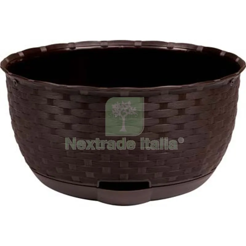 2PZ Ciotola Rattan Natural Stefanplast PP Moka CM 30 H.CM 14,5 CM 30x14,5 Colore Moka — Cucina e coltelleria — rif. FERX.VIR6130001 2PZ Ciotola Rattan Natural Stefanplast PP Moka CM 30 H.CM 14,5 CM 30x14,5 Colore Moka — Cucina e coltelleria — rif. FERX.VIR6130001