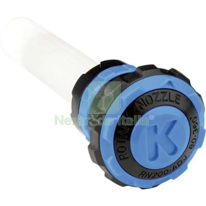 Testina Irrigatore Pop-UP Statico Rotary K-Rain Blu 80°-360° MT 5,2/6,4 — Irrigazione — rif. FERX.VIR6145921 Testina Irrigatore Pop-UP Statico Rotary K-Rain Blu 80°-360° MT 5,2/6,4 — Irrigazione — rif. FERX.VIR6145921