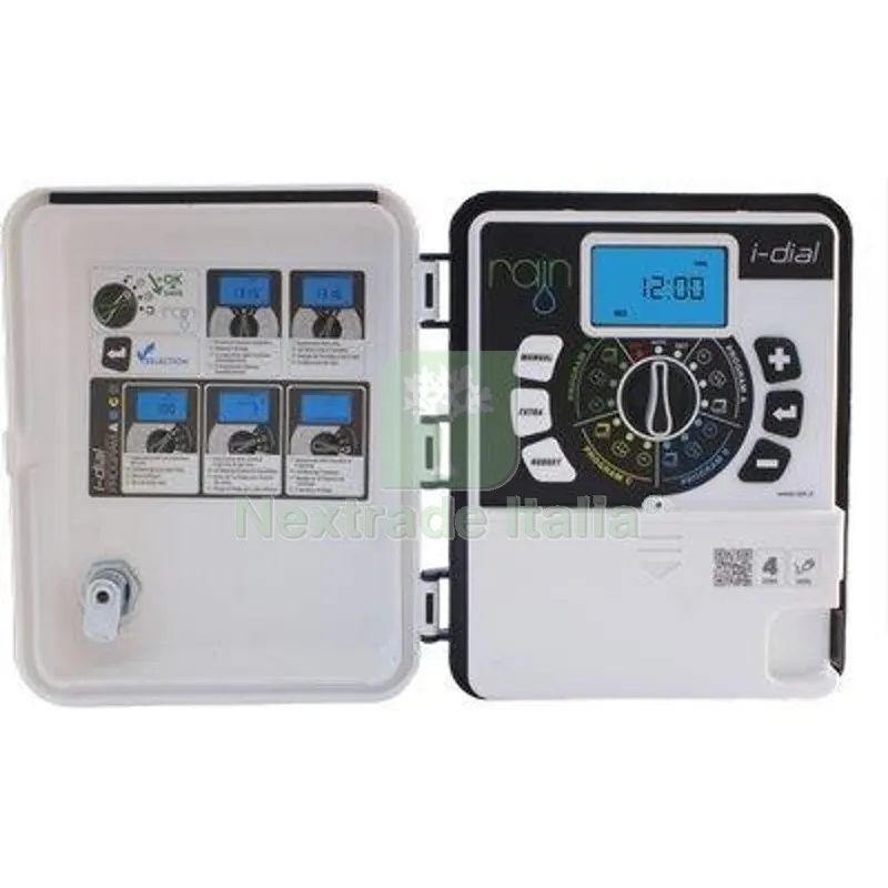 Centralina Irrigazione I-Dial Esterno Rain Zone 6 Volt 220/24 Trasf Interno Stazioni 6 — Irrigazione — rif. FERX.VIR6180051