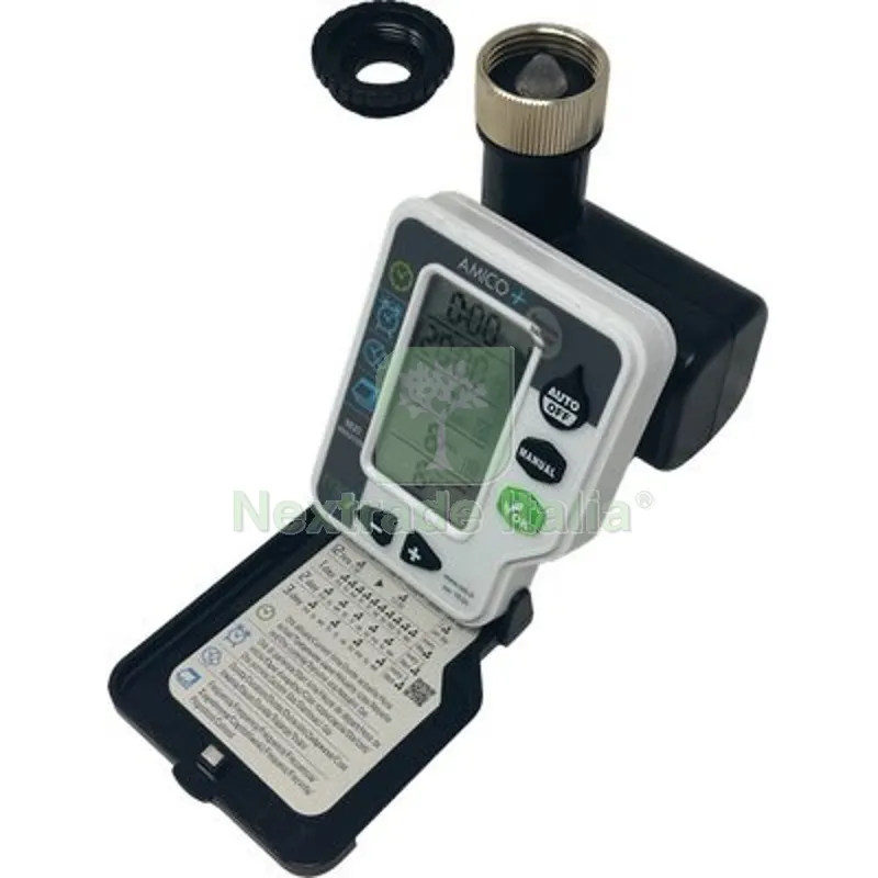 Centralina Irrigazione Amico +1 Metal Rain Innesto Rapido 3/4F 2XSTILO AA Volt 1,5 — Irrigazione — rif. FERX.VIR6180059 Centralina Irrigazione Amico +1 Metal Rain Innesto Rapido 3/4F 2XSTILO AA Volt 1,5 — Irrigazione — rif. FERX.VIR6180059