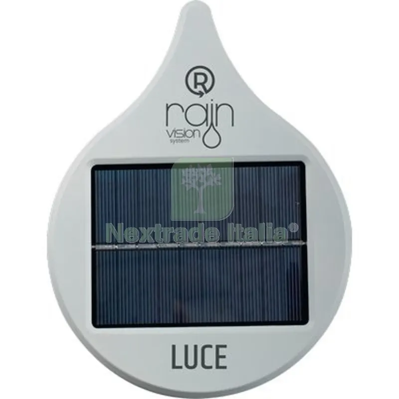 Pannello Solare Ricarica Luce Vision Rain IP68 — Irrigazione — rif. FERX.VIR6180076