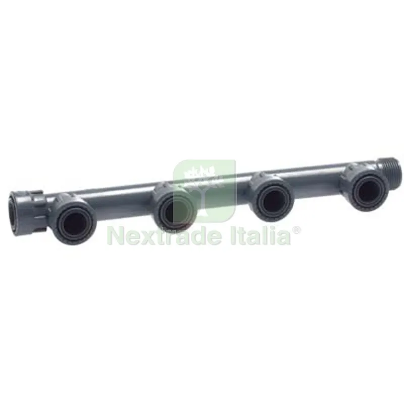 Rampa Distribuzione Fastsystem Uscite 4X1"F Diametro Pollici 1" — Irrigazione — rif. FERX.VIR6181622 Rampa Distribuzione Fastsystem Uscite 4X1"F Diametro Pollici 1" — Irrigazione — rif. FERX.VIR6181622