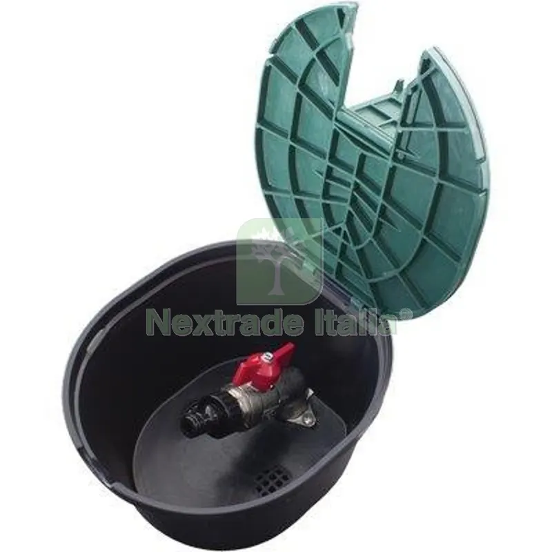 Pozzetto Irrigazione + Valvola Sfera AD Interrare MM 220X200 H.MM 125 3/4 MM 220/200x125 — Irrigazione — rif. FERX.VIR6184522 Pozzetto Irrigazione + Valvola Sfera AD Interrare MM 220X200 H.MM 125 3/4 MM 220/200x125 — Irrigazione — rif. FERX.VIR6184522