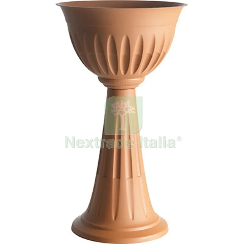 Fioriera Alba Bama PP Terracotta D.CM 43 H.CM 74,5 CM 43x74,5 — Vasi e fioriere — rif. FERX.VIR6200140