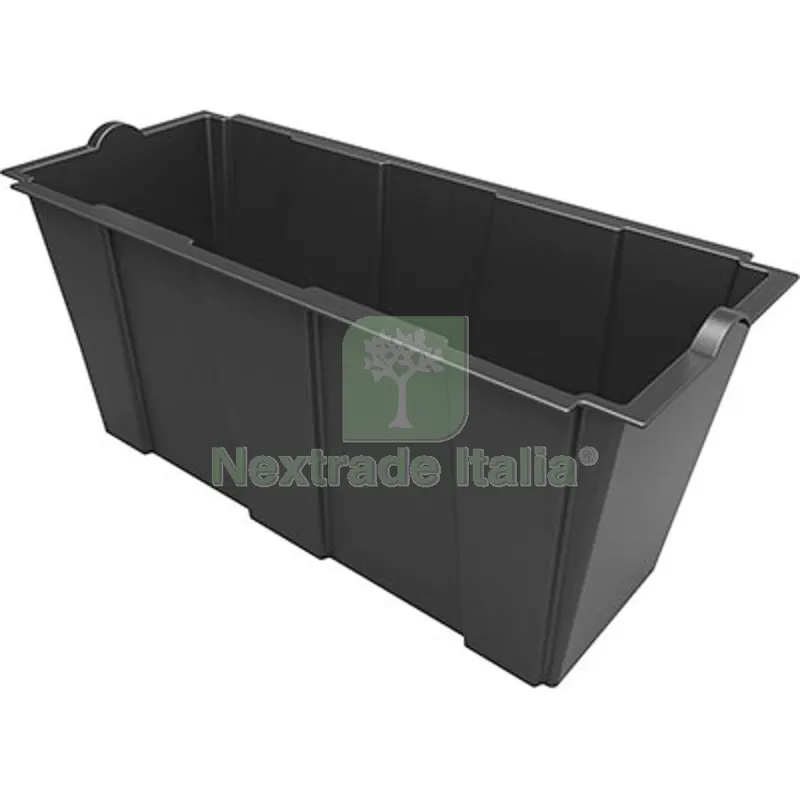 Vaso Fioriera Separe Bama PP Nero CM 79X35 H.CM 37 CM 79x35x37 — Vasi e fioriere — rif. FERX.VIR6200173 Vaso Fioriera Separe Bama PP Nero CM 79X35 H.CM 37 CM 79x35x37 — Vasi e fioriere — rif. FERX.VIR6200173