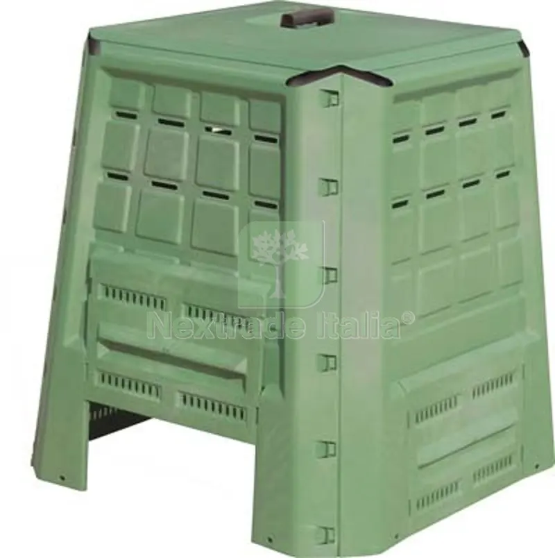 Compostiera PP LT 380 CM 80x80x82 — Attrezzi da giardino — rif. FERX.VIR6224852 Compostiera PP LT 380 CM 80x80x82 — Attrezzi da giardino — rif. FERX.VIR6224852